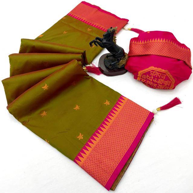 Malhar jijau paithani silk Best saree shops in Pune